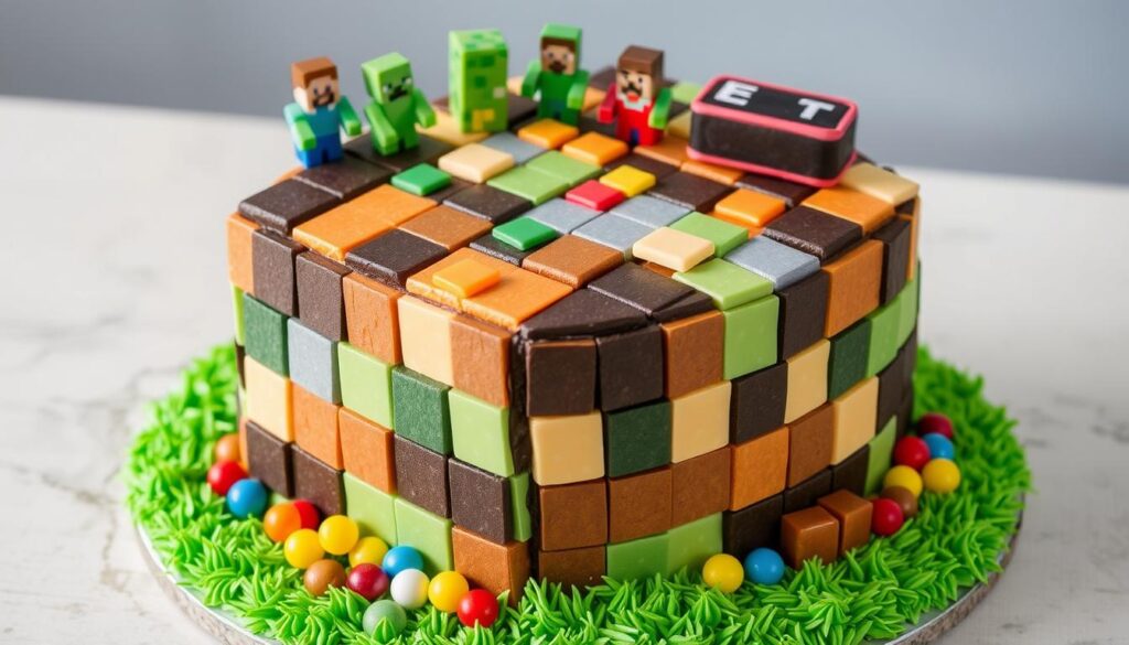 Minecraft Cake Design Inspiration