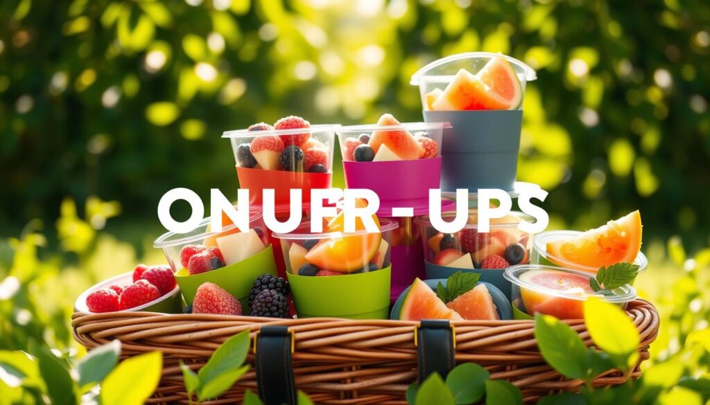 Portable Fruit Cups for On-the-Go Snacking