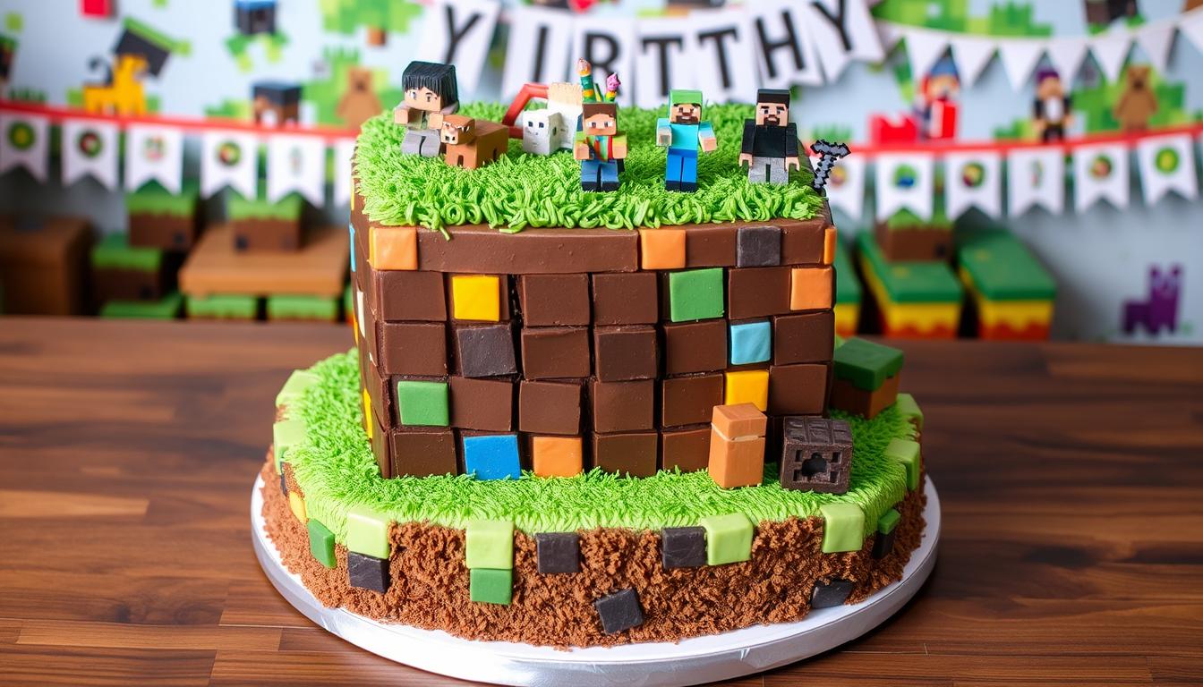 minecraft cake