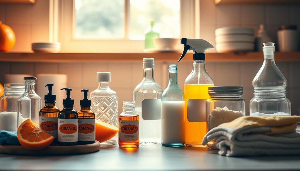 DIY Orange Essential Oil Cleaning Solutions