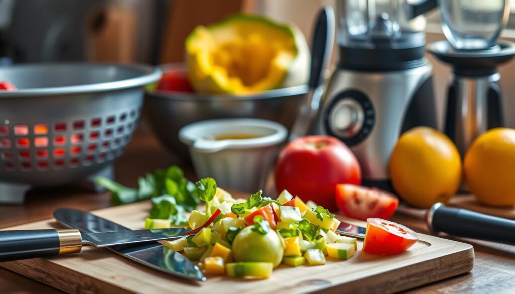 Kitchen Tools for Fruit Salad Preparation