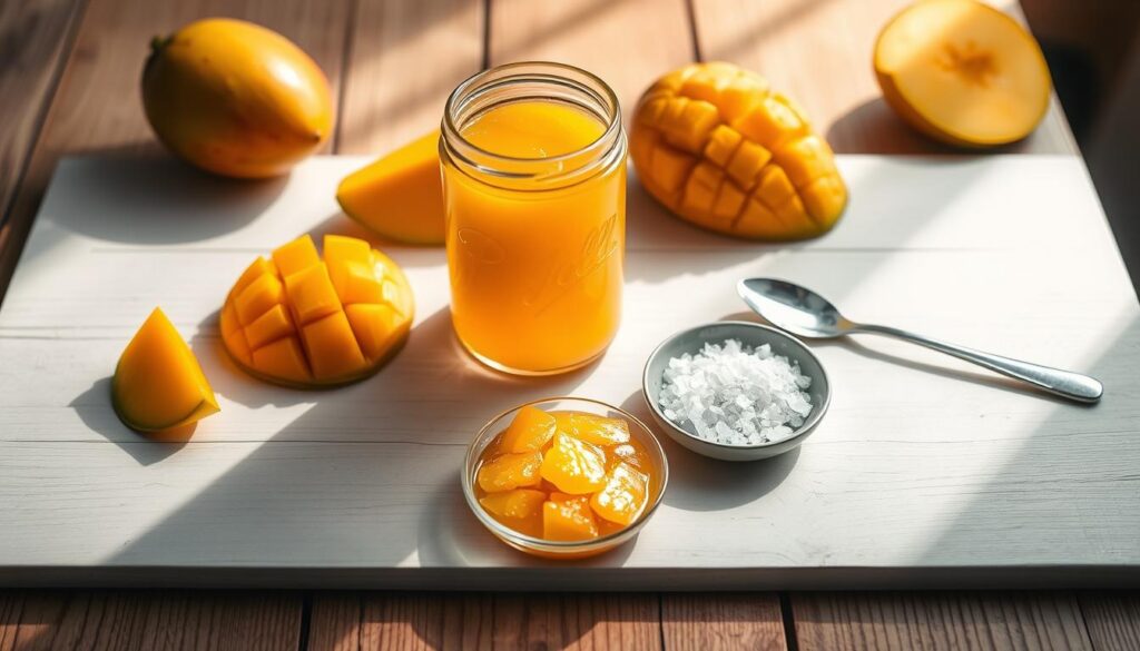 Mango Jam Ingredients and Pectin