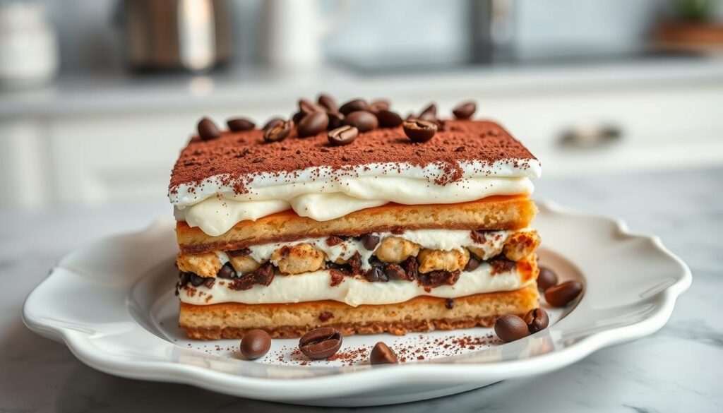 No-Bake Tiramisu Cake Dessert