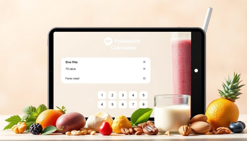 Protein Intake Calculator for Smoothies