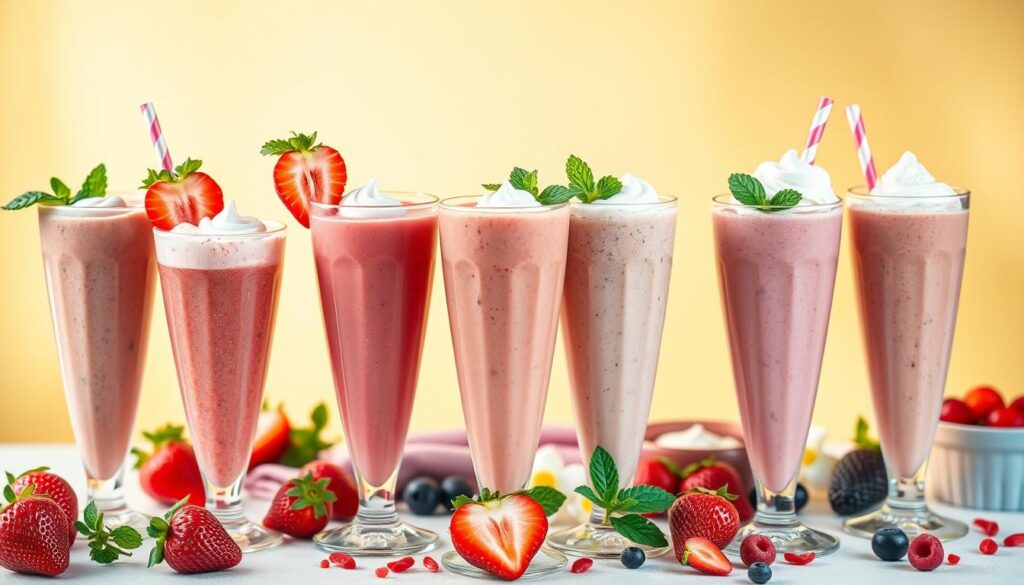 Strawberry Smoothie Variations