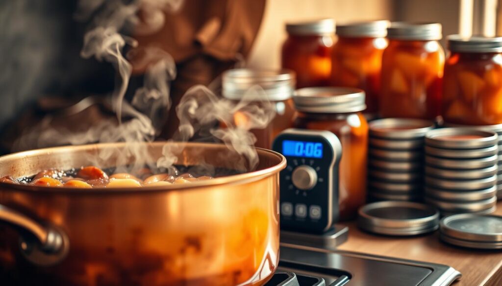 Temperature Control in Apple Jam Making