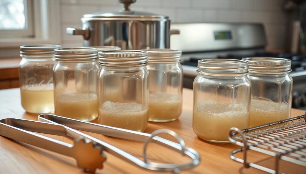 Sterilizing Jars for Artisanal Foods